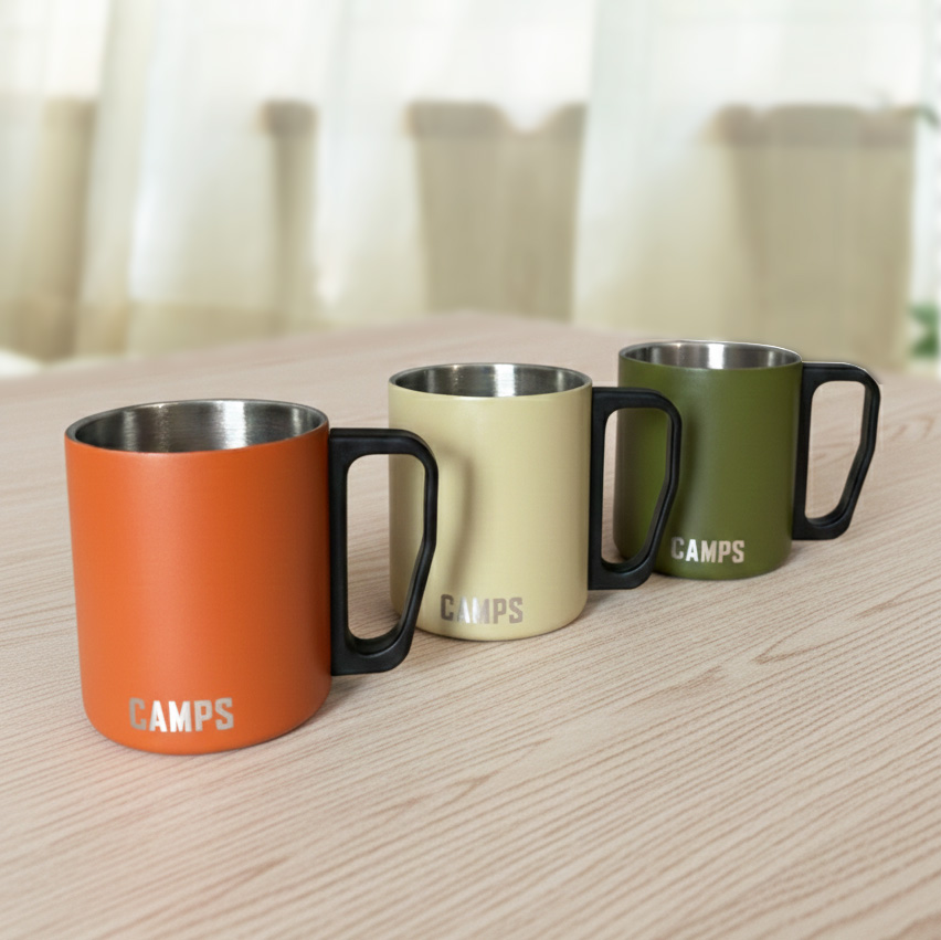 CAMPSステンレスマグカップ 220ml | 取り扱い商品一覧 | 周年記念品